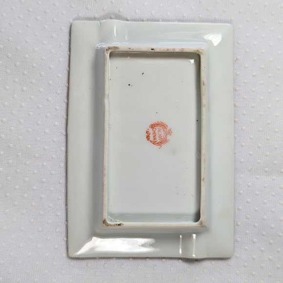 Vintage Acra China Dragonware Trinket Jewelry Box And Ashtray Moriage - Picture 7 of 12